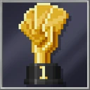 Golden Battle Cards Trophy