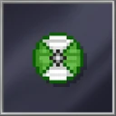 Green Viking Shield