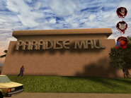 Exterior of Paradise Mall.