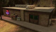 The exterior of 7th Heaven Food Stores.