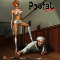 Promotional image of the Postal Babes video game.