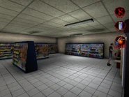 Interior of 7th Heaven Food Store.