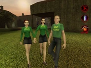 A group of Vegetarians in Asylum.