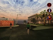 Exterior part of the Trainyard.