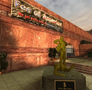 The Fee of America building at the .