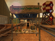 Woman selling items related to errands from Postal 2