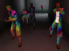 The hippie terrorists seen in Paradise Lost.