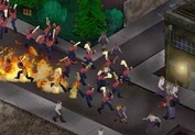 The Marching Band in Postal being attacked.