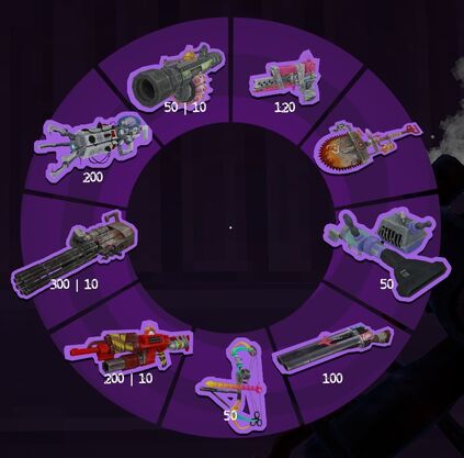 BD Full Weapons Wheel