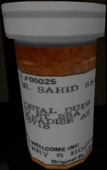 The Pill bottle in Eternal Damnation