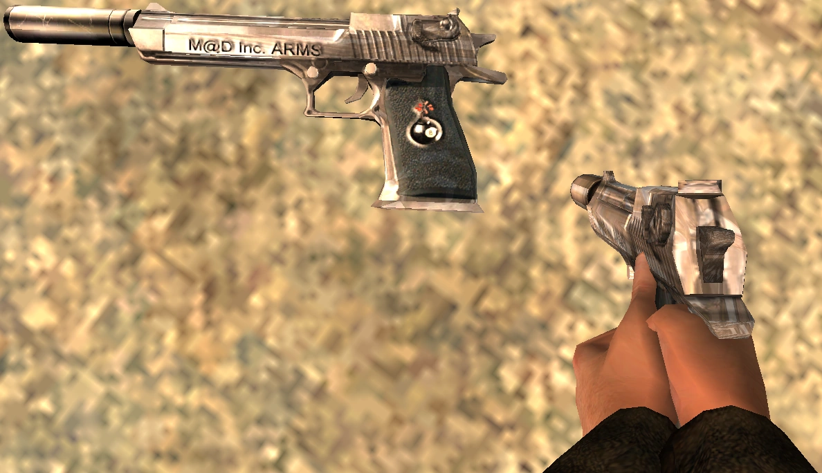 M@D Silenced Pistol | Postal Wiki | Fandom