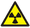 Радиация треугольник иконка