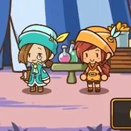 Scholar Sigfried and Apprentice Emelyn