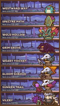 Fractured Forest Routes