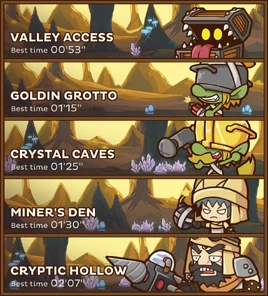 Valley of Gold Routes