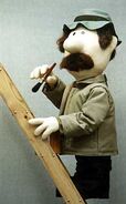 Early Longleat model of Alf Thompson