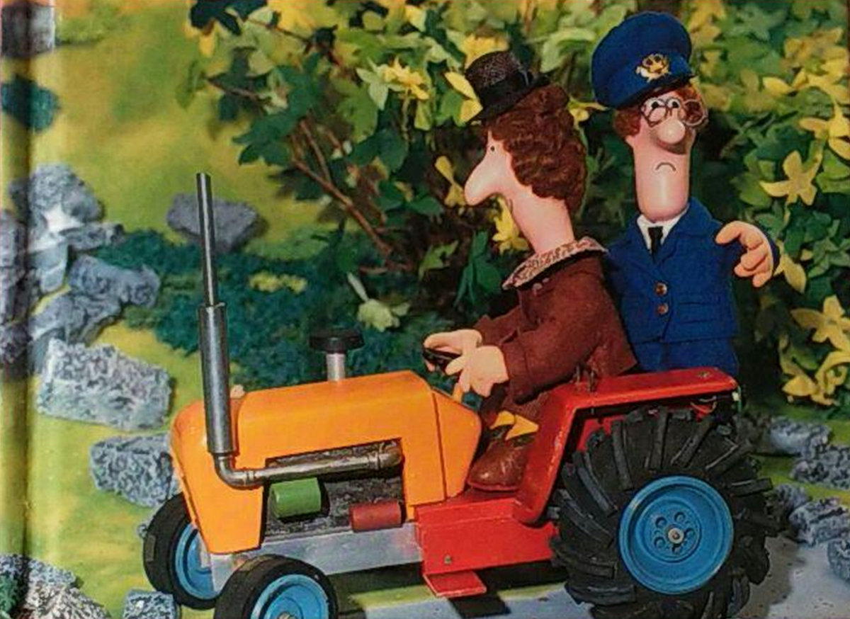 Top 49+ imagen postman pat tractor express