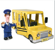 Pat's puppet with School 1 sometime during production of series 4
