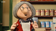 Mrs. Goggins in "Postman Pat and the Bucking Bucking Bronco"