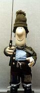 Early Longleat model of George Lancaster
