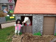 Longleat Model of Amy and Pumpkin