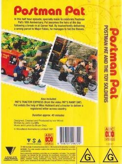 Postman Pat and the Toy Soldiers (Australian VHS) | Postman Pat Wiki |  Fandom