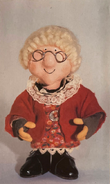 Character reference shot of the puppet used in the 1990's specials and Series 2