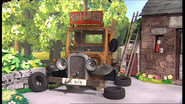 Ted's Lorry with it's wheels removed