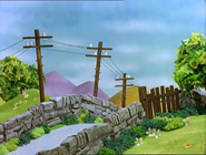 Some of the telephone poles in Series 2