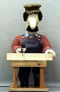 Early Longleat model of Ted Glen