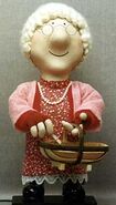 Longleat Model of Granny Dryden