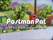 Title card with "and his black and white cat"