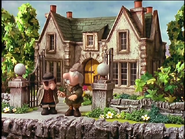 The hall in Postman Pat takes the Bus