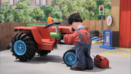 Tedfixingthetractor