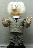 Early Longleat model of the Reverend Timms