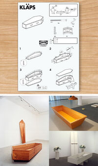 Ikea coffin