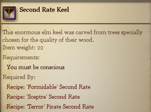 Second Rate Keel