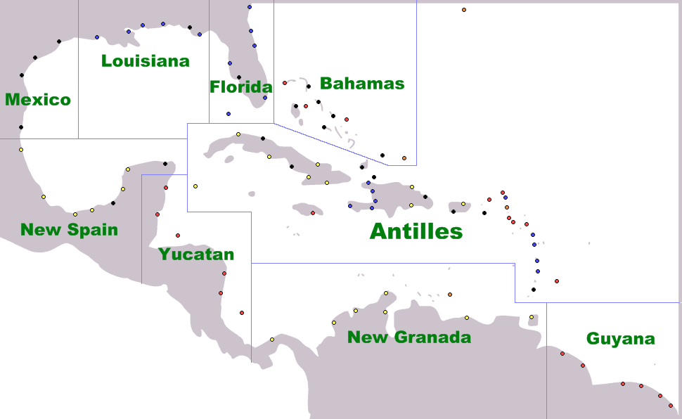 Caribbean Cities Regions