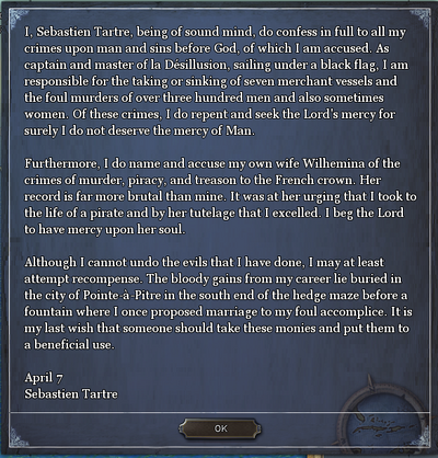 Sebastien Tartre Confession