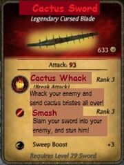 Cactus Sword