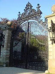 The Main Gates of the Manor