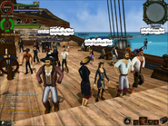 Dance party aboard a War Sloop