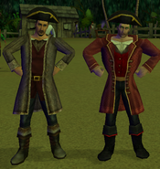Lord Jack Goldwrekcer (left) and Prince Edgar Wildrat of England (right)