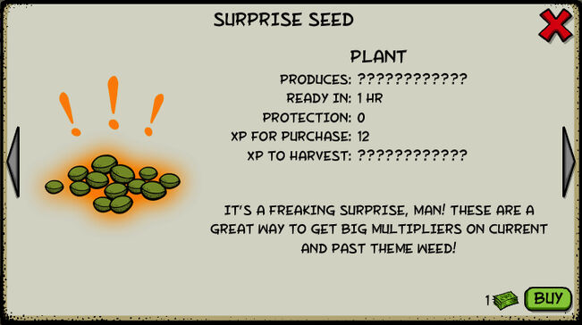 Surprise seed