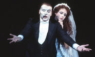 Sarah Brightman and Michael Crawford London 1986.