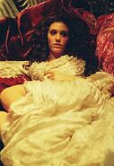 Emmy Rossum in bed, 2004.