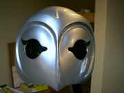 A fan-made replica of Winslow's helmet