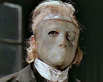 What are the names of the Phantom of the Opera's facial