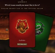 A Hatstall between Gryffindor and Slytherin