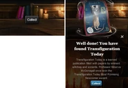 Updated location of Transfiguration Today.